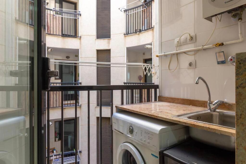 Alboraya Apartamento Con Vista Al Mar Y Piscina Valencia Bagian luar foto